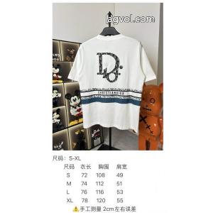 25ss洗練デザイン人気急上昇スーパー コピー ブランド 通販半袖TシャツDIOR