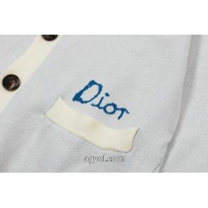 ディオールDiOr 25 ss冬の新作カーディガン定番刺繍アルファベット