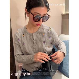 Dior高級茶色のブルーライト防止サングラスセット
