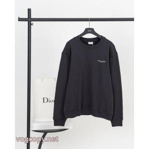DIORフィギュアプリント模様の服着丸首パーカー