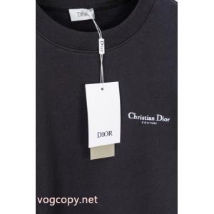 DIORフィギュアプリント模様の服着丸首パーカー