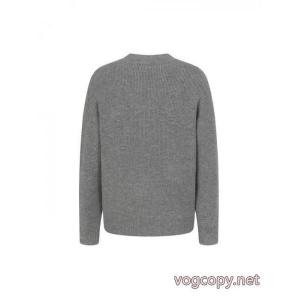 DIORアルファベットロゴVネックニット