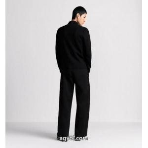 DiorCDアルファベットの新しい毛織物コート