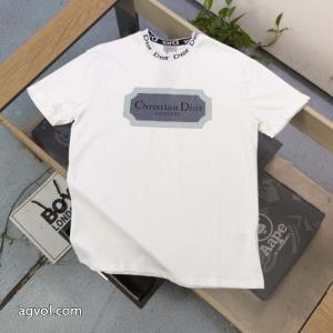 半袖TシャツDIORブランド フェイクセンス漂う 着心地抜群 新作限定極上エレ女