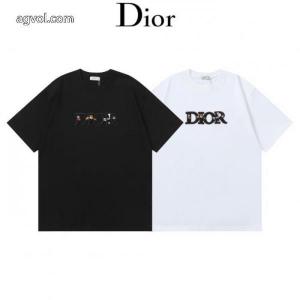 DIOR品質保証定番人気 26ss 2026秋、イチオシ上品半袖Tシャツブランド コピー 販売店