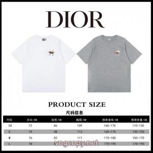 シンプルなデザイン オススメ商品 高級素材DiorTシャツ偽物 通販