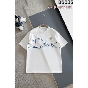 スーパー ブランド コピーDior半袖Tシャツカラーリング素敵な 風通しのよい 高級感ある