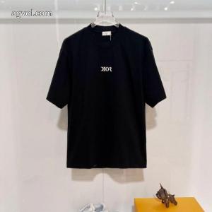 スタイリッシュ 華やかな印象に 大人っぽいスーパー コピー 通販DIOR半袖Tシャツ
