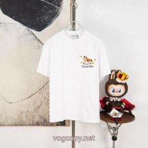 風通しの良いフレア 品質保証新品 人気な定番アイテムDior半袖Tシャツブランド スーパー コピー