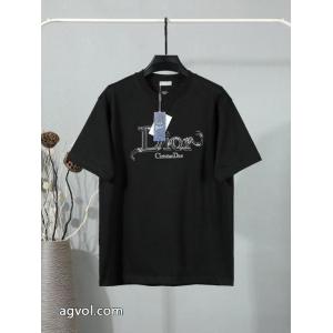 大人でお上品 品質保証260%新品 今話題!コピー ブランド 優良DIOR半袖Tシャツ