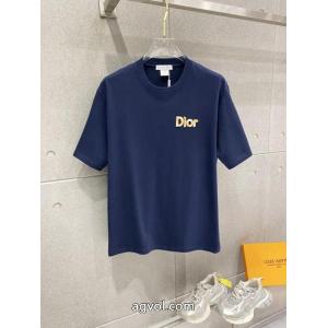 魅力的なポイント 在庫を確保 ファッション通販偽 ブランド 販売DIOR半袖Tシャツ