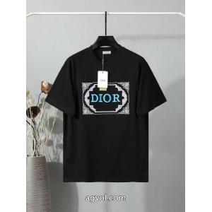 DIOR限定セール＆送料無料 2026ss トレンド 絶対欲しい 偽 ブランド 販売半袖Tシャツ
