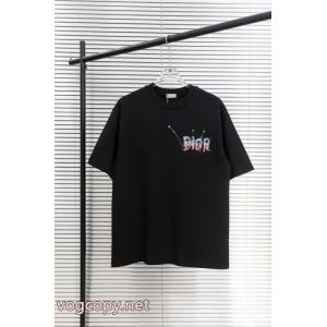 雑誌掲載 春季超人気アイテム 多様多彩Diorスーパー コピー 通販 優良半袖Tシャツ