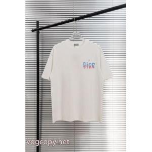 雑誌掲載 春季超人気アイテム 多様多彩Diorスーパー コピー 通販 優良半袖Tシャツ