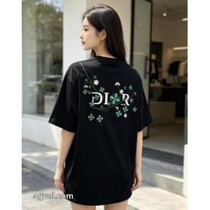 DIOR半袖Tシャツ清涼感 人気モデル雑誌掲載 幅広く使えるブランド コピー ショップ