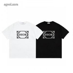 半袖Tシャツ高評価の人気品  高品質  手触りがいい激安 ブランドDIOR