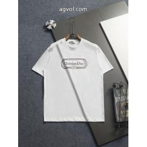 半袖TシャツDIOR大好評 優しげ人気アイテム 夏季超人気偽 ブランド 販売