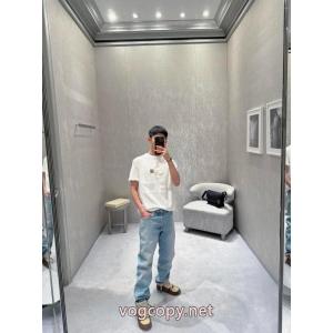 コピー 品 ブランドDior半袖TシャツVIP価格26SS海外発  雑誌掲載ブランド 大胆なスリット上品