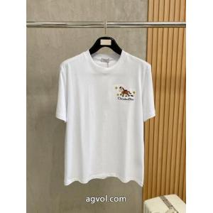 偽物 ブランド 販売半袖Tシャツ品質高き人気アイテム 豊富なカラー展開 トレンド2026DIOR