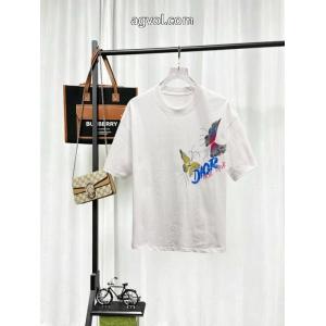 DIOR新作コレクション 超大特価 販路限定モデル激安 ブランド半袖Tシャツ