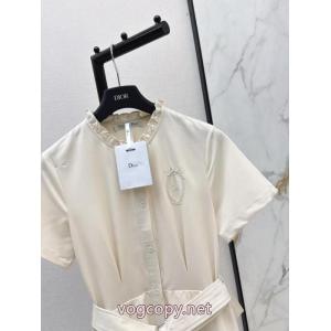 Dior ワンピーススーパー コピー残りサイズわずか 愛らしさ抜群！  真夏のコレクション.