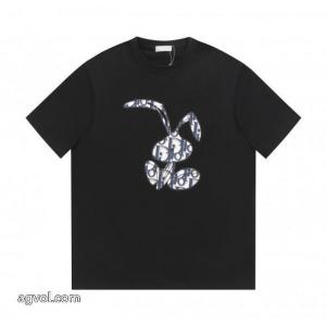偽 ブランド 販売爆発的人気再入荷 長くご愛用できる 超目玉DIOR半袖Tシャツ
