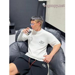 ブランド フェイク半袖Tシャツ定番人気 着心地抜群 精製加工Dior