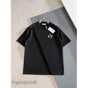 ディオール2026新発売コーナー最新半袖丸首Tシャツハイエンドオーダーデザインがスタイリッシュ！刺繍ブランドのロゴ工芸はハイエンドのカスタム生地を設計した。手触りが柔らかい着心地がよいコーナークラスの精緻な車線細工が細かい上半身の効果は無敵