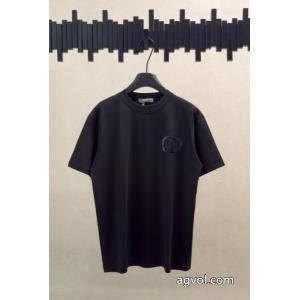 通販 ブランド涼しげな印象の 夏が待ちきれないブランド新作 極上の着心地DIOR半袖Tシャツ