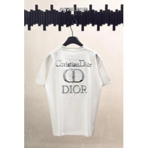 通販 ブランド涼しげな印象の 夏が待ちきれないブランド新作 極上の着心地DIOR半袖Tシャツ