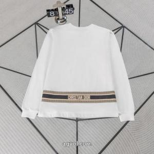 ディオール偽 ブランド長袖Tシャツ都会的感 大人気再登場  素敵 