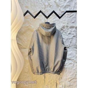 DIOR/ディオールSS 26ジャカードリバーシブル連帽ジャケットジャケット