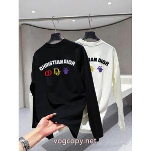 Dior/ディオール2026秋冬新作丸首長袖Tシャツ
