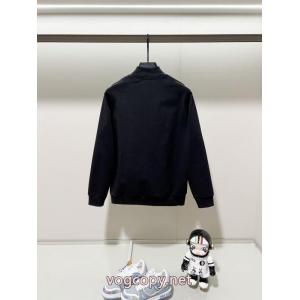 DIOR/ディオール衝突カラースプライス技術老花文字LOGO満印ロゴジッパーコート