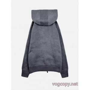 DIORディオールFW 25秋コットン連帽ドローコードプリントスポーツ長袖ジャケットジャケット男性用