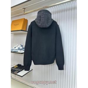 DIORロゴ刺繍毛織パッチワークジャケット