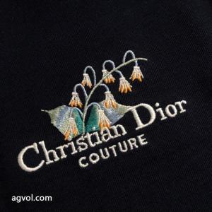 DIOR/ディオール2026春夏新作高品質刺繍ロゴ半袖Tシャツ