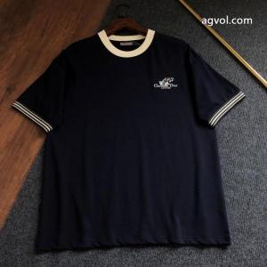DIOR/ディオール2026春夏新作高品質刺繍ロゴ半袖Tシャツ