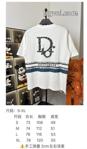 25ss洗練デザイン人気急上昇スーパー コピー ブランド 通販半袖TシャツDIOR 4