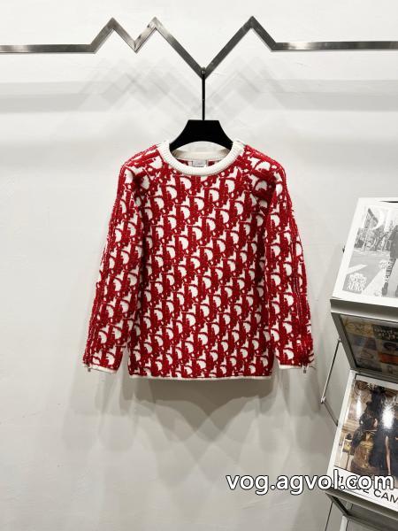 激安 通販 専門カジュアルな雰囲気がありロゴが美しいセーターDIOR 0 