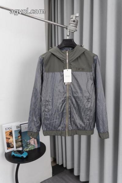 Dior/ディオール胸元アルファベットロゴフルプリントジョイントキャップコート 3