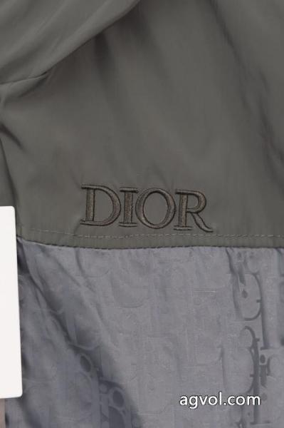 Dior/ディオール胸元アルファベットロゴフルプリントジョイントキャップコート 5