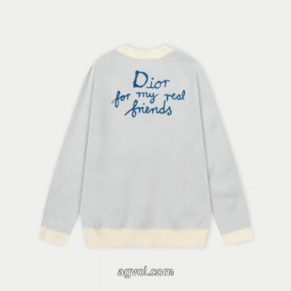 ディオールDiOr 25 ss冬の新作カーディガン定番刺繍アルファベット 2