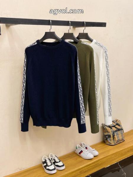 diorクラシックシンプルエアリーカーディガンベーシックニット 5