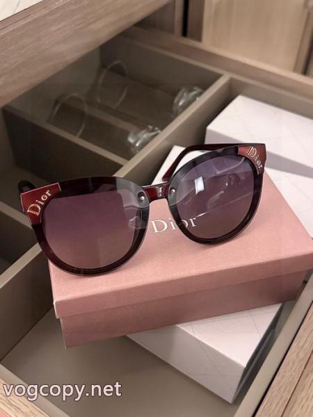 Dior高級茶色のブルーライト防止サングラスセット 4