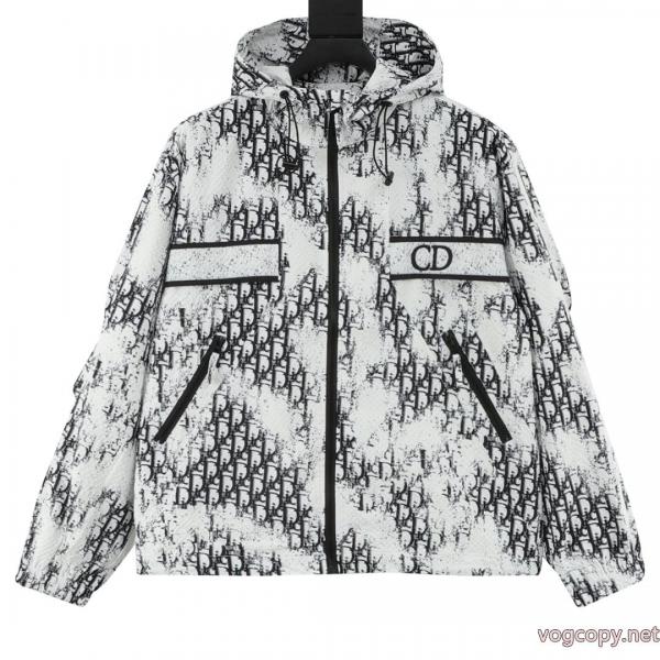 DIORフルプリントグラデーション旧ジャカードジップパーカー 0 
