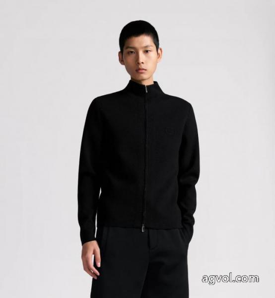 DiorCDアルファベットの新しい毛織物コート 5 