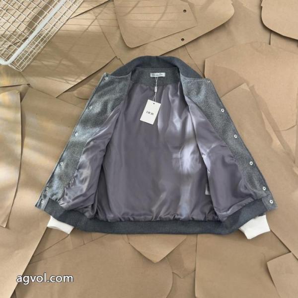DIOR25ss新作胸元すずらん野球ウエアジャケット 5 