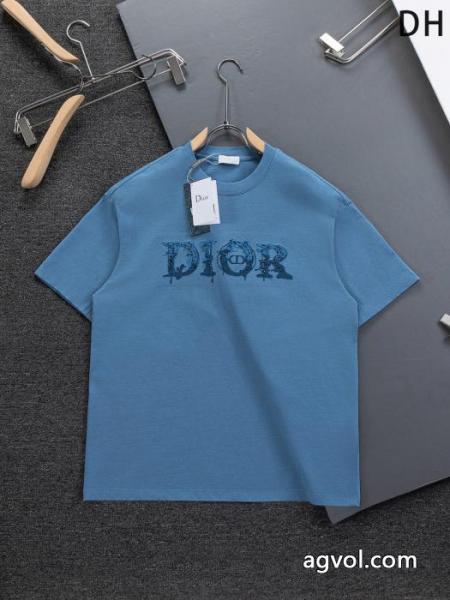 優れた品質 超カッコイイ 大人気!!完売前にDIOR半袖Tシャツブランド 偽物 通販 2