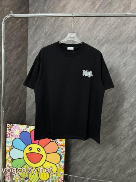 新作お洒落☆ 冬の王道 適度な上品さ 最旬アイテムブランド コピー 通販 半袖短袖Tシャツ衬衫Dior.. 1